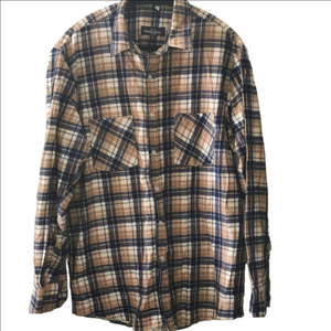 Vintage Northwest Territory plaid flannel shirt. Size Large. EUC
